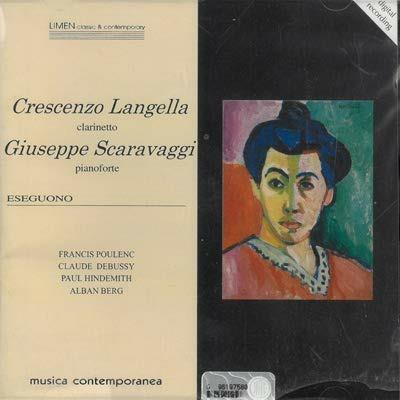 Sonata per clarinetto e piano (1962) in si FP 184 - CD Audio di Francis Poulenc