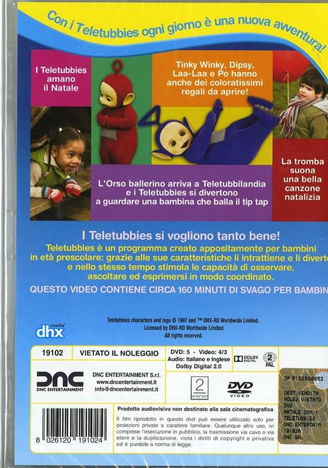Teletubbies. Natale con i Teletubbies di Paul Gawith,Vic Finch,Andrew Davenport,David Hiller - DVD - 2