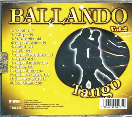 Ballando Tango vol.2 - CD Audio - 2