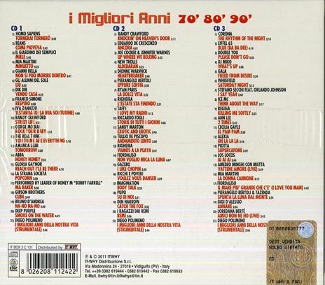 I migliori anni 70' 80' 90' - CD Audio - 2