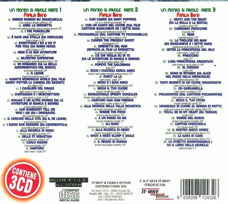 Un mondo di favole, cartoni e principesse - CD Audio - 2