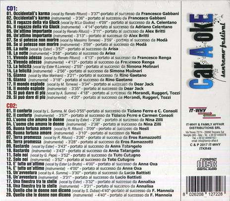 Caraoke Sanremo - CD Audio - 2