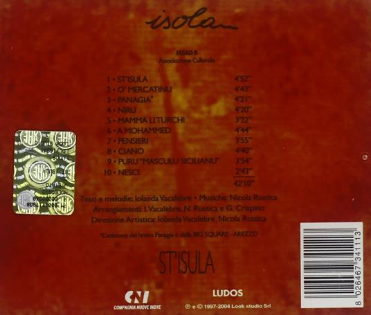 St'isula - CD Audio di Isola - 2