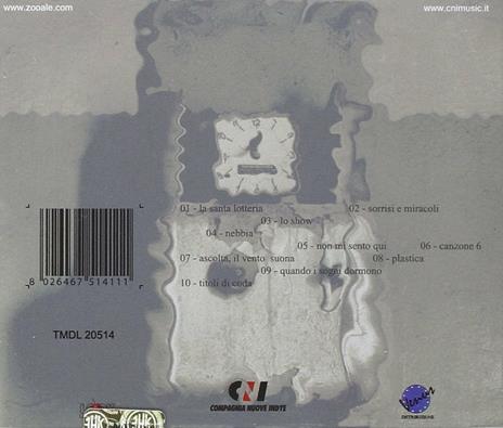 10 Canzoni Quasi Finite - CD Audio di Ale - 2