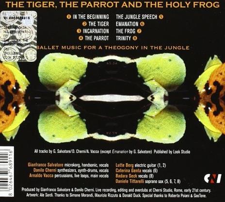 The Tiger, the Parrot and the Holy Frog - CD Audio di Baba Yoga - 2