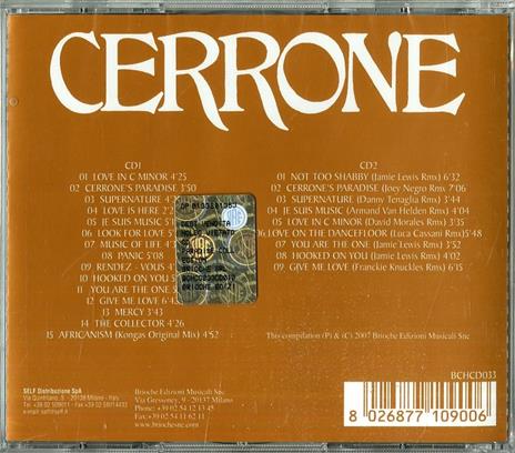 Paradise Collection - CD Audio di Cerrone - 2