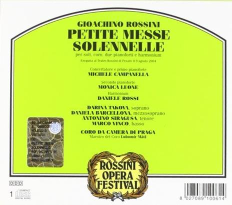 Petite Messe Solennelle - CD Audio di Gioachino Rossini - 2