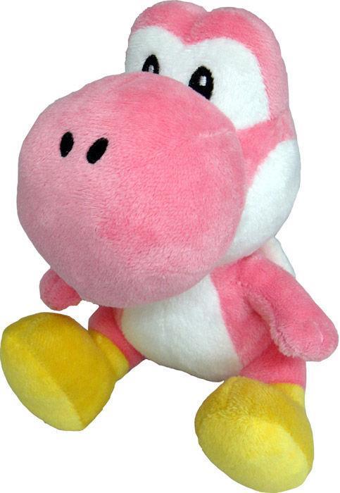Peluche Super Mario Bros Yoshi Rosa