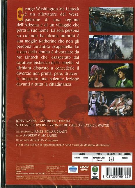 Mc Lintock di Andrew V. McLaglen - DVD - 2