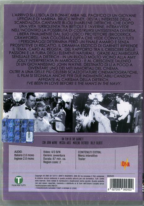 La taverna dei sette peccati (DVD) di Tay Garnett - DVD - 2