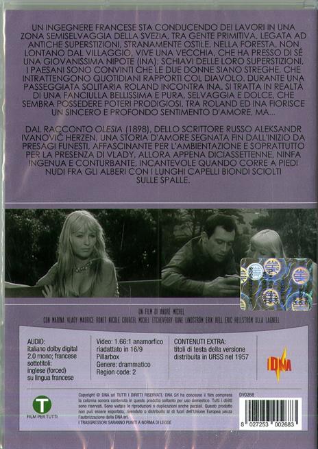 La strega (DVD) di André Michel - DVD - 2