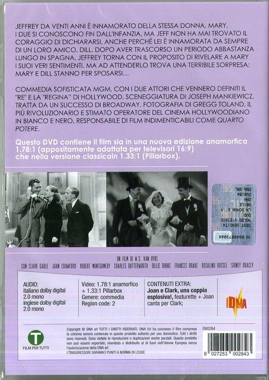 La donna è mobile (DVD) di Woody Van Dyke - DVD - 2