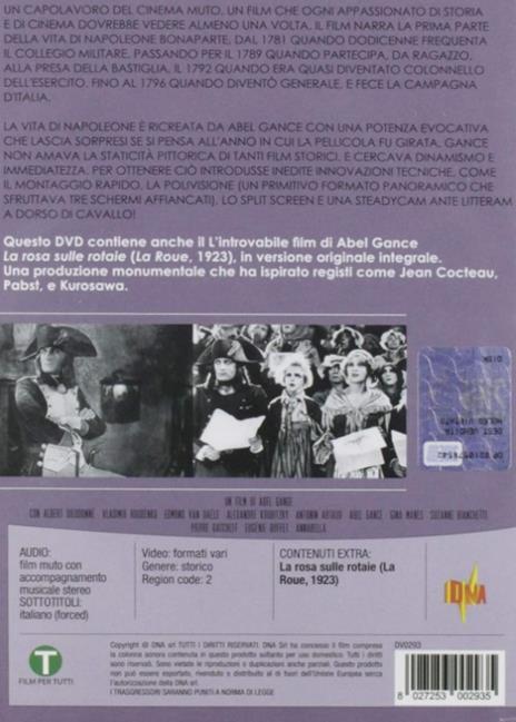 Napoleone. Versione integrale restaurata (DVD) di Abel Gance - DVD - 2