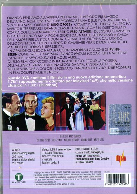 La taverna dell'allegria (DVD) di Mark Sandrich - DVD - 2