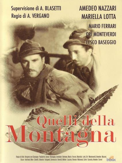 Quelli della montagna di Aldo Vergano - DVD