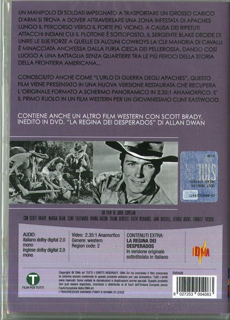 Agguato a Cimarron Pass - La regina dei Desperados (DVD) di Jodie Copelan,Allan Dwan - DVD - 2