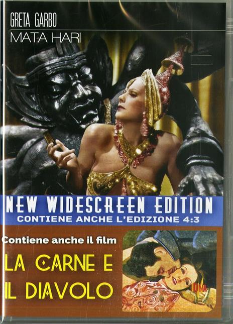 Mata Hari - La carne del diavolo (DVD) di George Fitzmaurice,Clarence Brown - DVD