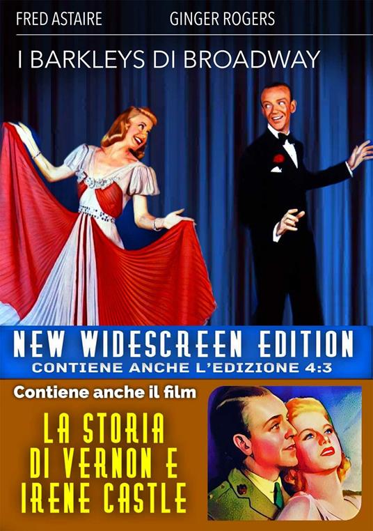 I Barkleys di Broadway - La vita di Vernon e Irene Castle (DVD) di Charles Walters,Henry C. Potter - DVD