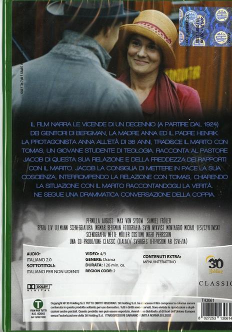 Conversazioni private di Liv Ullmann - DVD - 2