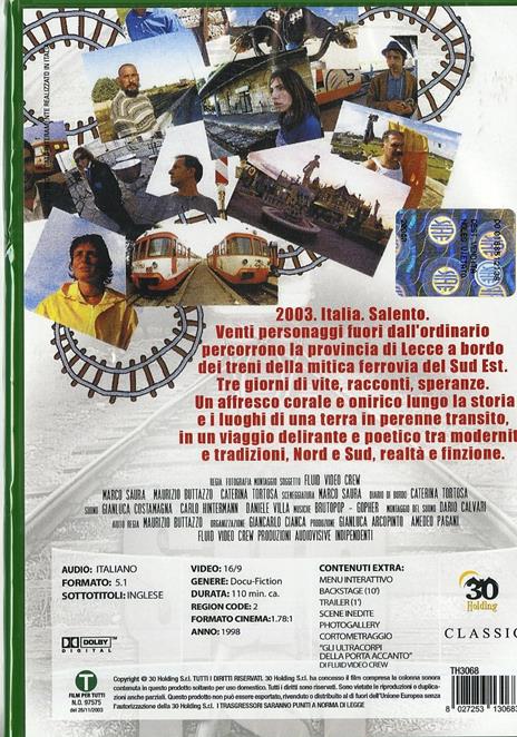 Italian sud est di Davide Barletti,Edoardo Cicchetti,Lorenzo Conte,Mattia Mariani,Fluid Video Crew - DVD - 2