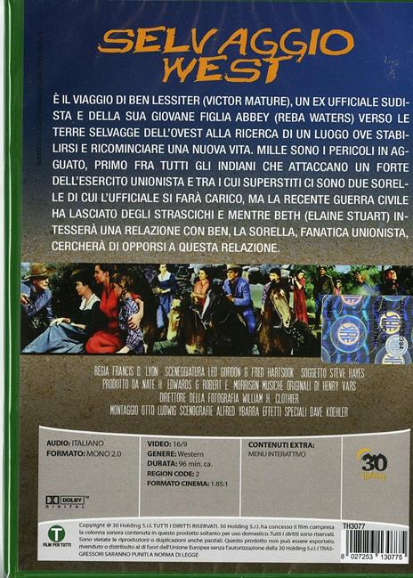 Selvaggio West di Francis D. Lyon - DVD - 2