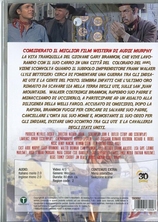 Al di là del fiume di Nathan J. Juran - DVD - 2