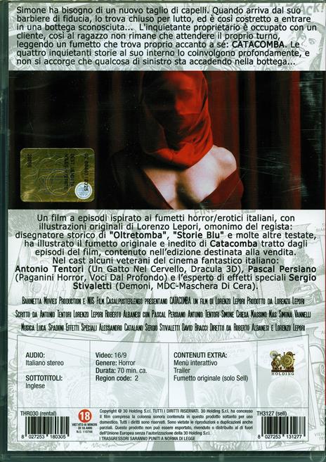 Catacomba di Lorenzo Lepori,Roberto Albanesi - DVD - 2