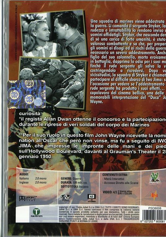 Iwo Jima, deserto di fuoco (DVD) di Allan Dwan - DVD - 2