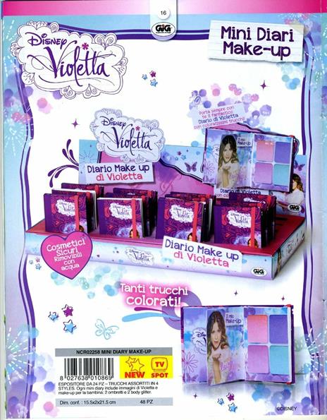 Violetta. Mini diario Make-Up - 3