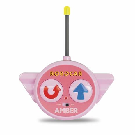 Robocar Poli R/C Racer Amber 24,4X13,97X15,24Cm 83188 Rocco Giocattoli - 7