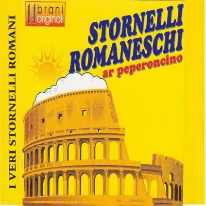 Stornelli romaneschi al peperoncino - CD Audio