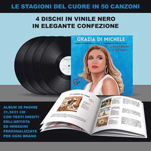 Vinile Le stagioni del cuore in 50 canzoni (Cofanetto 4 LP + Libretto) Grazia Di Michele