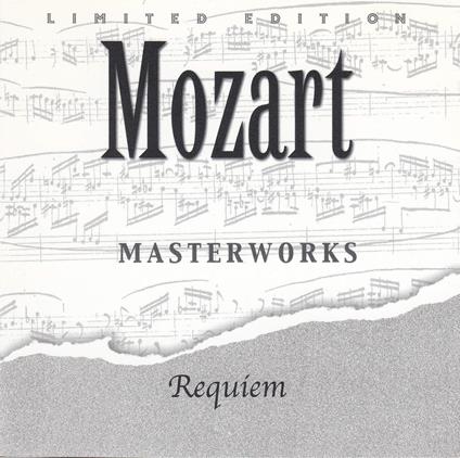 Masterworks. Requiem - CD Audio di Wolfgang Amadeus Mozart