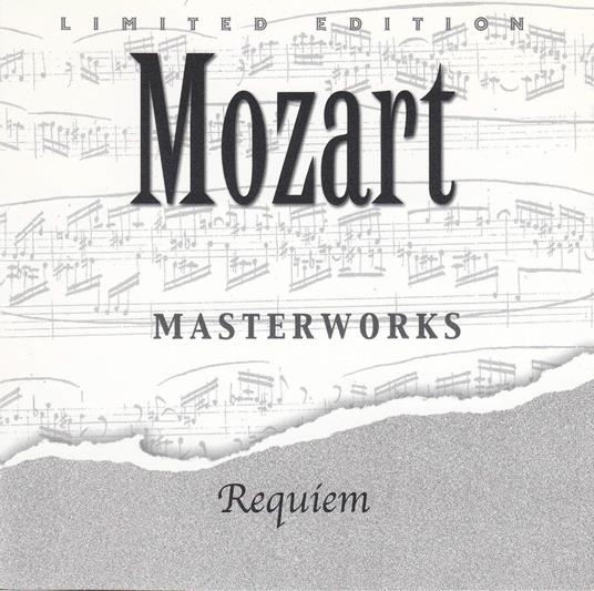 Masterworks. Requiem - CD Audio di Wolfgang Amadeus Mozart