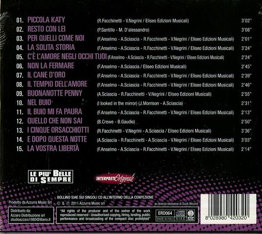 Piccola Katy - CD Audio di Pooh - 2