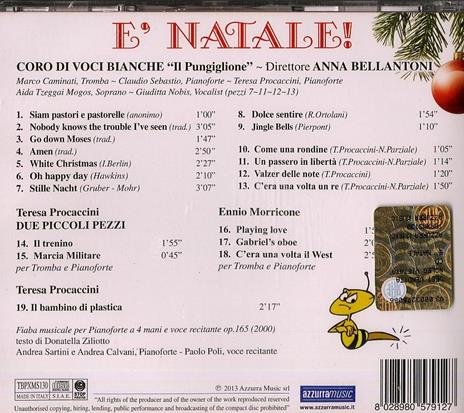 È Natale! - CD Audio di Coro Il Pungiglione - 2