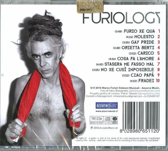 Furiology - CD Audio di Furio - 2