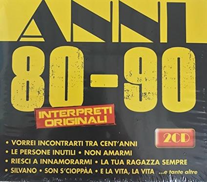 Anni 80-90 - CD Audio