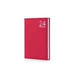 Agenda InTempo Text 2022, 12 mesi giornaliera Balacron Rosso - 15x21 cm