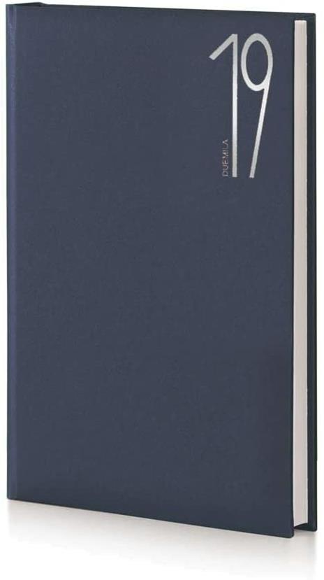Agenda InTempo Text 2024, 12 mesi giornaliera Balacron Blu - 15x21 cm - 3