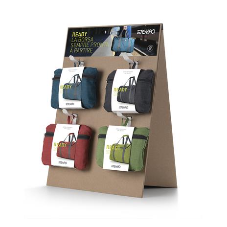 Borsa ripiegabile Intempo Ready Sport-Bag Blu Petrolio - 3