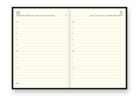 Agenda InTempo 2025, 12 mesi, Ciak Classic Evo, giornaliera, Blu - 12 x 17 cm - 5