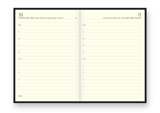 Agenda InTempo 2025, 12 mesi, Ciak Classic Evo, giornaliera, Blu - 12 x 17 cm - 5
