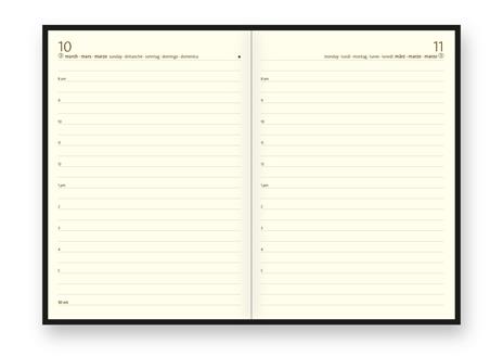 Agenda InTempo 2025, 12 mesi, Ciak Classic Evo, giornaliera, Blu - 12 x 17 cm - 4
