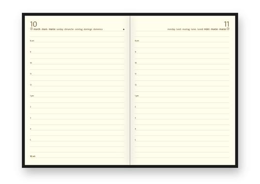 Agenda InTempo 2025, 12 mesi, Ciak Classic Evo, giornaliera, Blu - 12 x 17 cm - 4
