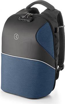 Zaino InTempo Tekniko Tab, Blu - 29 x 39 x 14 cm