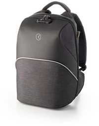 Cartoleria Zaino InTempo Tekniko Expand, Porta PC, Nero - 34 x 15/21 x 45 cm InTempo