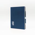 Agenda InTempo 2025, 12 mesi, Kairos, giornaliera, Blu - 15 x 21 cm