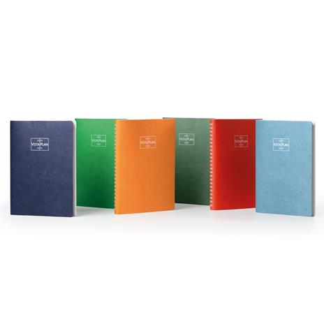 Agenda Docente 16 Mesi, giornaliera, 2025-2026, Vistaplan Intempo, Arancione - 15 x 21 cm - 3