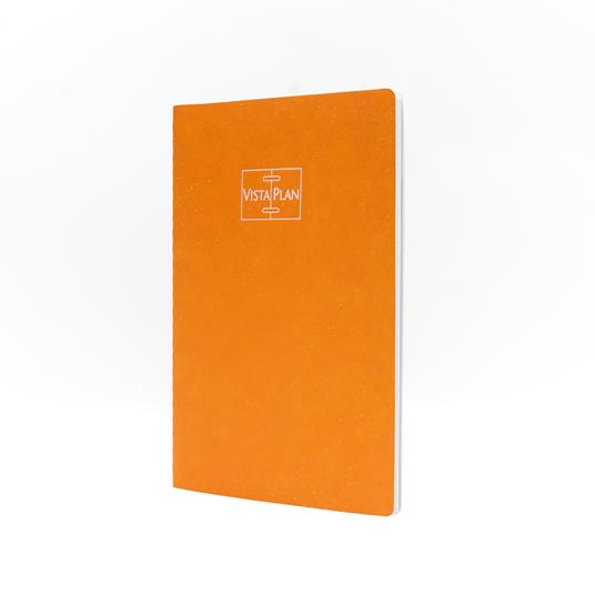 Agenda Docente 16 Mesi, settimanale, 2025-2026, Vistaplan Intempo, Arancione - 15 x 21 cm